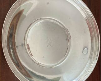 Lot 116: Tiffany Sterling Silver 9" Shallow Bowl