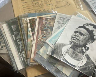 Lot 51: Mid-century Post Cards RPPC Others Small Lot