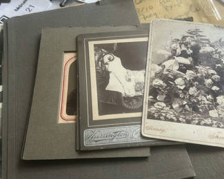 Lot 44: Antique Photos Large Lot Cabinet Cards Timken Corp
