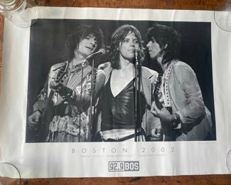 Lot 133: Rolling Stones Poster 2002 Boston Garden