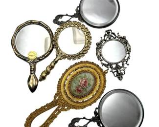 Vintage Decorative Hand Mirror Collection