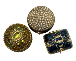 Decorative Crystal, Enamel & Beaded Trinket Box Collection