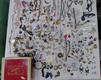Numerous lots of jewelry in this auction - super dealer lots