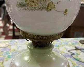 Consolidated art glass Gone With The Wind oil lamp GWTW 