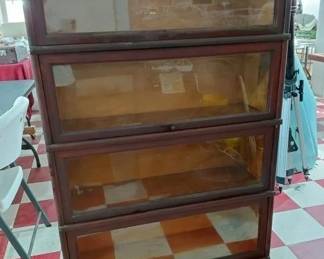 Barrister bookcase early 19th century, signed Macey.  