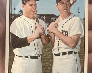 Lot 71: 1967 Topps Baseball Card Bengal Belters, Hall Of Fame Player Al Kaline