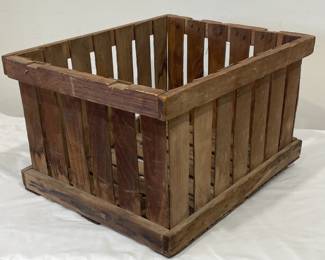 Wooden Fruit Crate