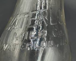 Waterloo Milk Co. Dairy Bottles, Waterloo, IL
