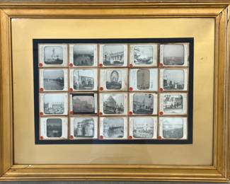 1904 St. Louis World's Fair Framed Negatives