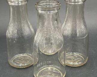 Waterloo Milk Co. Dairy Bottles