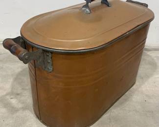 Old Copper Wash Boiler