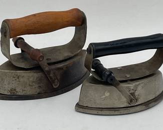 Child's Dated 1900 Sad Irons