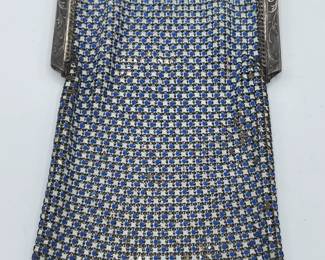 Enameled Mesh Art Deco Bag