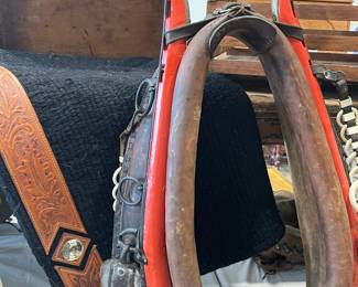 Horse Collar, Hames, Horse Blanket