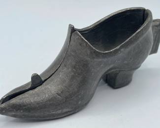 Early Pewter Shoe Ice Cream/ Chocolate Mold