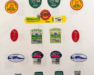 Just another garden variety froot sticker collection