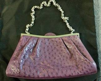 Suarez N.Y Made in Italy Ostrich Purse