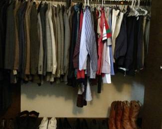 Men's Shirts, Jackets, Suits Sizes Med/Large
