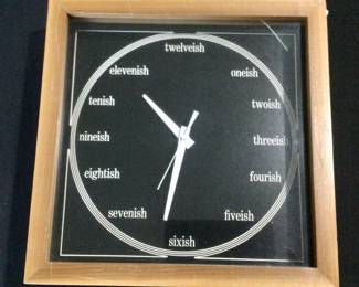 Bill Miller Shadow Box Clock