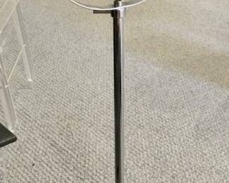 Raak Amsterdam "Globe" Floor Lamp, Smoked Glass, Chrome Ring
