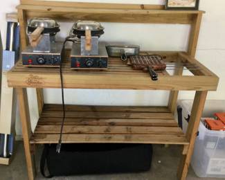 Professional Waffle Makers & The Garden Place Workbench