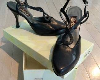 Peter Fox Strappy Slingback Heels