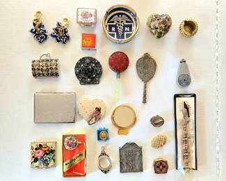 Interesting Trinket Boxes, Hand Mirrors & Misc