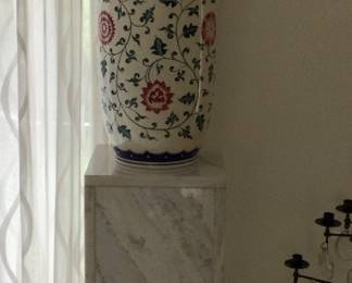 Marble Plant Stand 