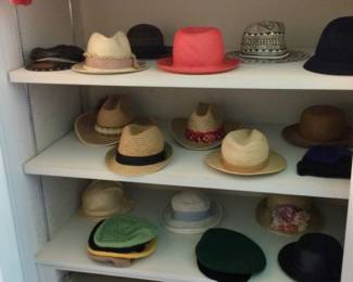 Vintage Women's Hats - Louise Green, Frank Olive, Nieman Marcus Eric Javes and more