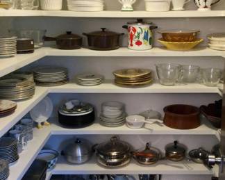 Pantry filled with Kitchen Accessories