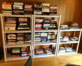 Many Books through the house