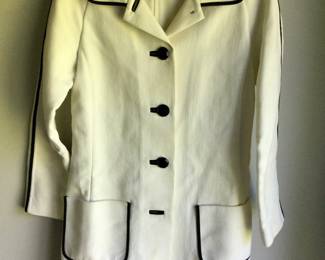 Pink Tartan Jacket Black/White