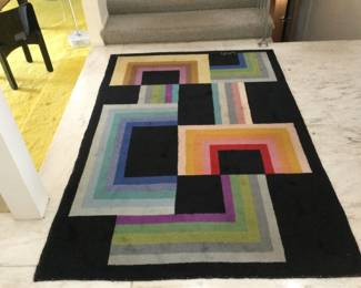 MCM Area Rug by Bezalel Schatx for Maskit, made in Israel  