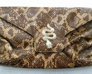 Kenneth Jay Lane Cobra Vintage Clutch