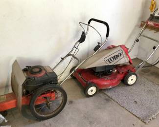 Toro Pro-Line Lawnmower & Vector XL/C String Trimmer