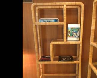 Vintage Bamboo Etegere (2 available)