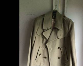 Burberry Double Breasted Jacket