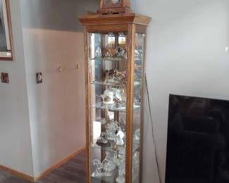 Display Case & Clock