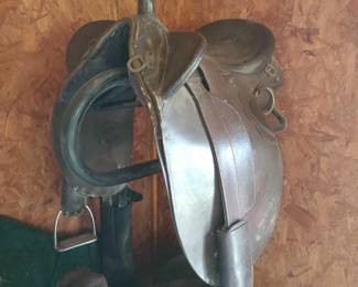 (2) Stock Saddles