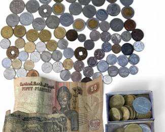 Mystery World Coin & Currency Collection – International Coins & Paper Money