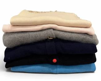 Cashmere Collection Saks Fifth Avenue Cardigan, Decorative Cardigans & Pashmina Scarves