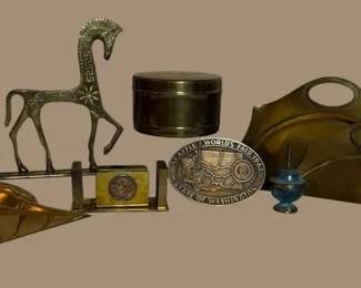 Timeless Brass Decorative & Collectible Assortment