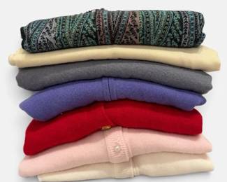 Cashmere Scarves and Sweaters