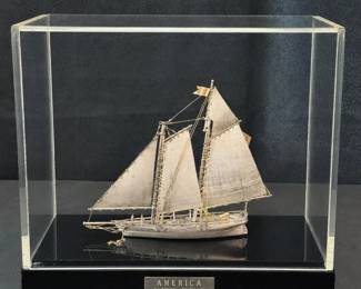 "America" Limited Edition Sailboat Model #044/200