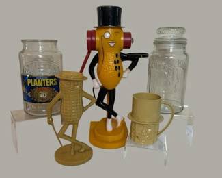 Vintage Planters Mr. Peanut Advertising Collection