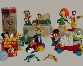 Vintage McDonalds and Disney Toys
