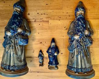 BBP salt glaze Santas