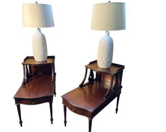 Mahogany End Tables