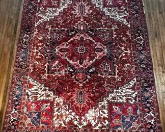 014 11.5 X 8.6 WOOL RUG