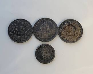 Swiss Silver Coins